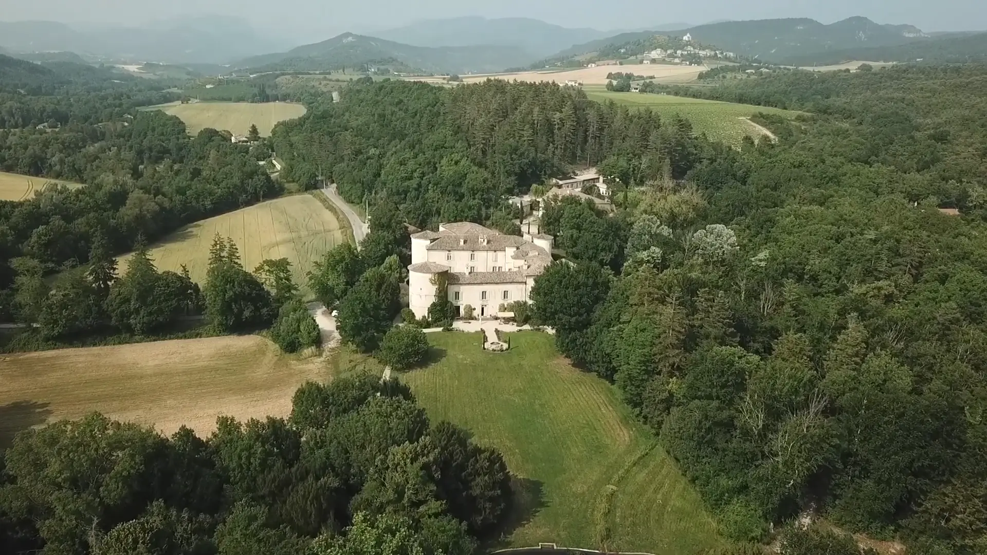visite de château en drôme